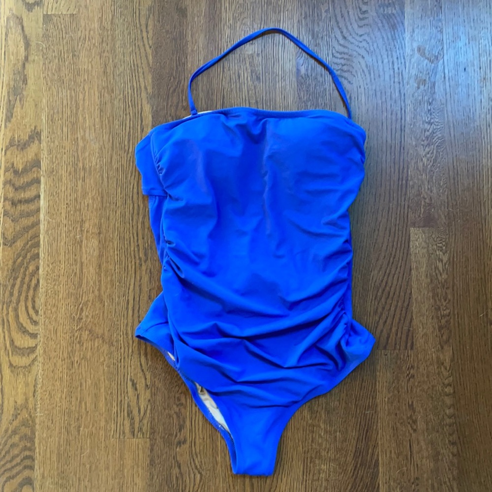 JCrew Bandeau swim